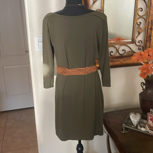 Suede feel dress! So soft to touch💚 - Picture 4 of 5